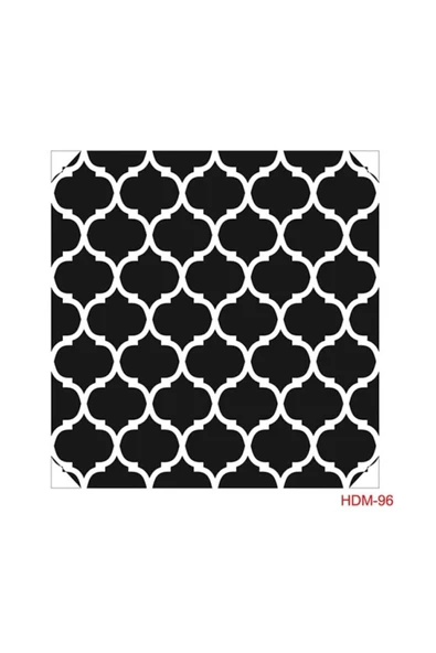 Stencil (şablon) 25x25 Cm Hdm-96 ürün görseli 1