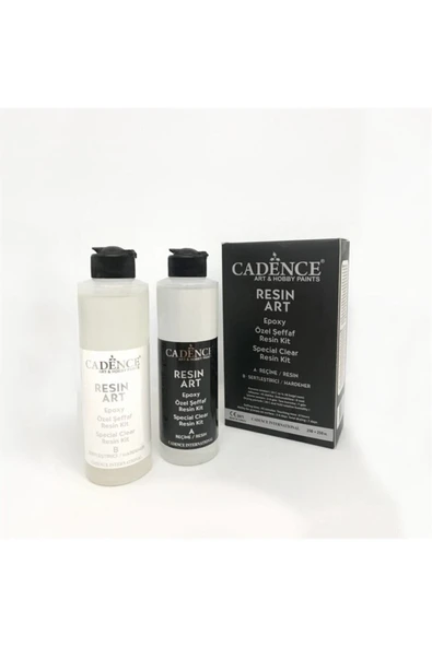 Resin Art - Şeffaf Epoksi Reçine Kit 250 ml ürün görseli 1