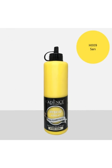 Cadence Hybrıd Akr. Multısurfaces H-009 Sarı 500ml ürün görseli 1