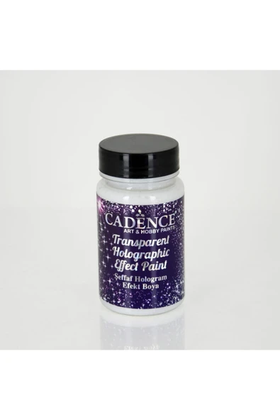 Şeffaf Hologram Efekt Boya 90ml ürün görseli 1