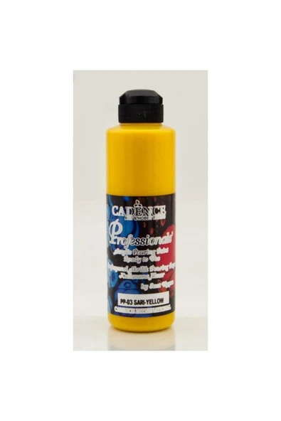 Profesyonel Hazır Pouring Boya Pp03 Sarı 250ml ürün görseli 1