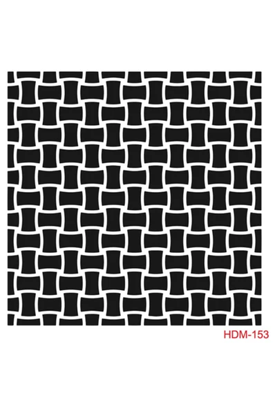 Hdm153 Home Dekor Midi Stencil (25x25) ürün görseli 1