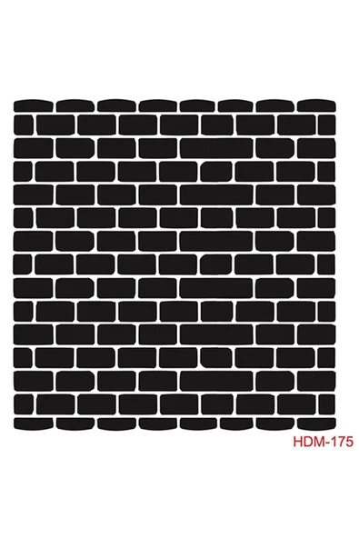 Hdm175 Home Dekor Midi Stencil (25x25) ürün görseli 1