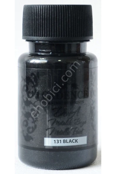 Dora Metalik Boya 131 Siyah 50ml ürün görseli 1
