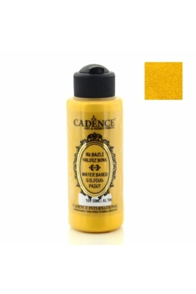 109 Simli Altın-yaldız Boya 120ml(cc) ürün görseli 1