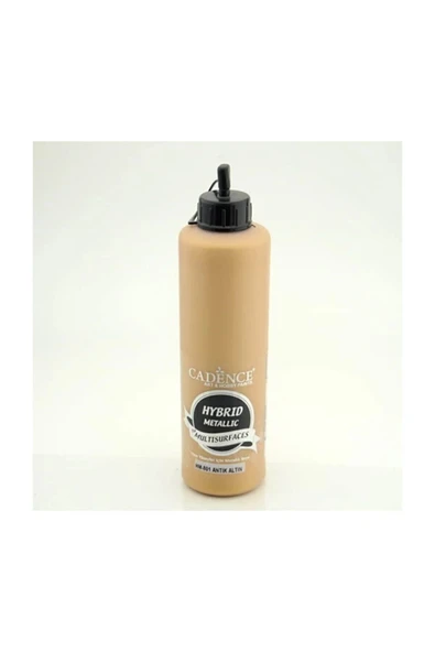 Hybrid Multisurface Metalik Boya 500 ml. HM-801 ANTİK ALTIN ürün görseli 1