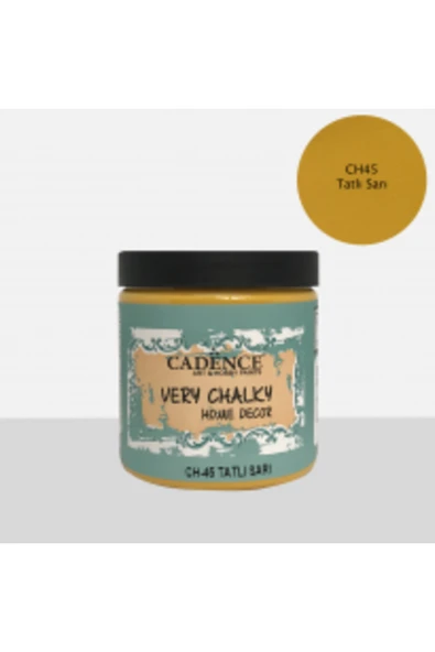 Tatlı Sarı Very Chalky Home Decor  Boya 500 ml Ch45 ürün görseli 1