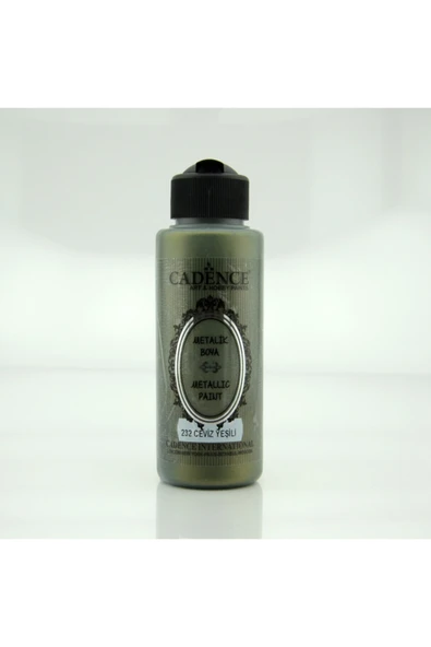 Metalik Boya 232-Ceviz Yeşili 120ml ürün görseli 1