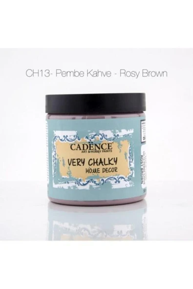 Very Chalky Home Decor Mobilya Boyası 500 ml. 13PEMBE KAHVE ürün görseli 1