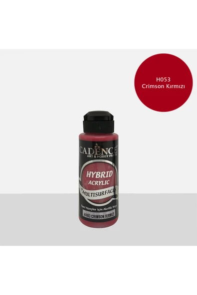 H-053 Crimson Kırmızı 120 ml Multısurface Hybrıd Akr. ürün görseli 1