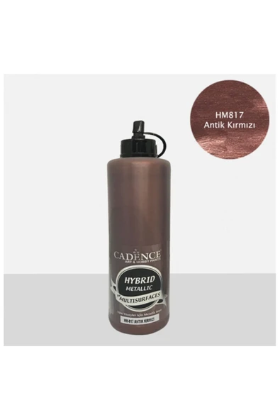 Hm817 Metalik Antik Kırmızı - Multisurfaces 500ml ürün görseli 1