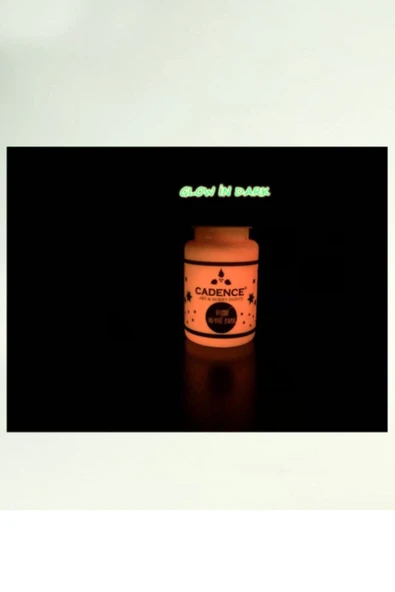 Karanlıkta Parlayan Hayalet Boya(glow In Dark)-50ml. Turuncu ürün görseli 1