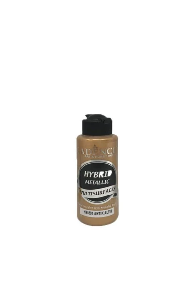Metalik Antik Akrilik Boya 120 ml Hm-801 ürün görseli 1