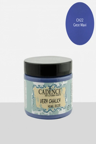 Very Chalky Home Decor 150ml - Ch22 Gece Mavi ürün görseli 1