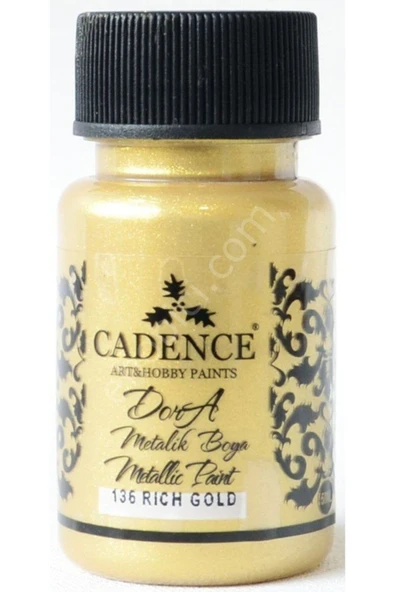 Dora Metalik Boya 136 Rich Gold 50ml ürün görseli 1