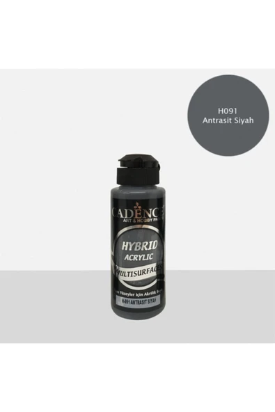 H-091 Antrasit Siyah 120 Ml Multısurface Hybrıd Akr. ürün görseli 1