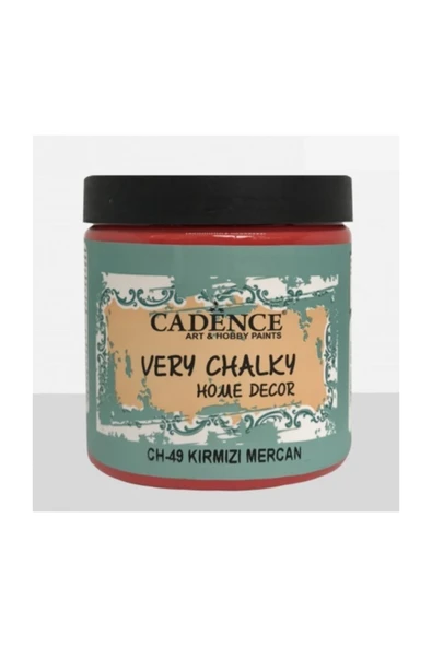 Very Chalky Home Dekor Ch 49 Kırmızı Mercan 500 Ml ürün görseli 1