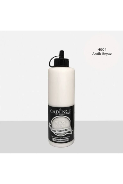 Hibrit Multisurface Akrilik Boya 500 Ml H004 Antik Beyaz ürün görseli 1