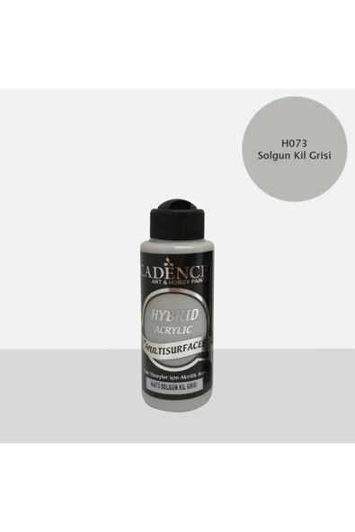 H-073 Solgun Kil Grisi 120 ml Multısurface Hybrıd Akr. ürün görseli 1
