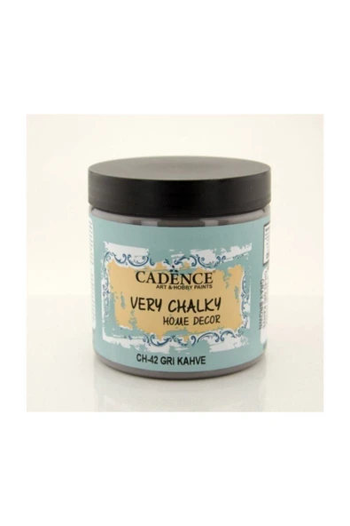 Very Chalky Home Decor Mobilya Boyası 500 ml. GRİ KAHVE ürün görseli 1