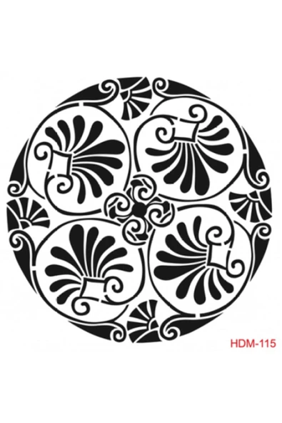 Home Decor 25*25 Hdm 115 Stencil ürün görseli 1