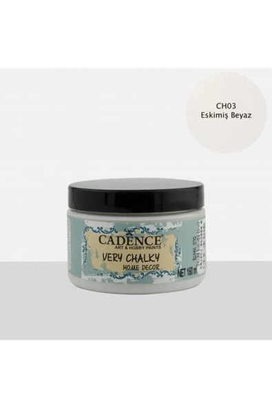 Very Chalky Home Decor Mobilya Boyası 150 ml. 03 Eskimiş Beyaz ürün görseli 1