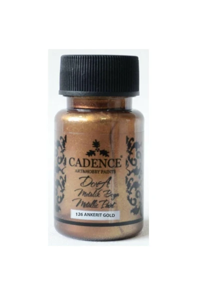 126 Ankerit Altın Dora Metalik Boya 50ml(CC) ürün görseli 1