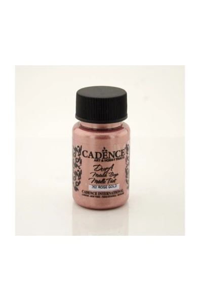 Dora Simli Metalik Boya 202 Rose Gold 50 ml ürün görseli 1