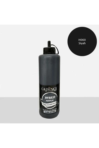 Hybrid Akrilik Multisurface H-060 Siyah 500ml ürün görseli 1