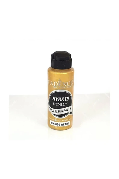 Hybrid Multisurface Metalik Boya 120 ml. Hm-800 Altın ürün görseli 1