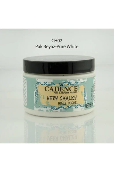 Very Chalky Home Decor Mobilya Boyası 150 ml. 02 Pak Beyaz ürün görseli 1