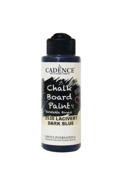 Chalkboard Paint 120ml Kara Tahta Boyası 2530 Lacivert ürün görseli 1
