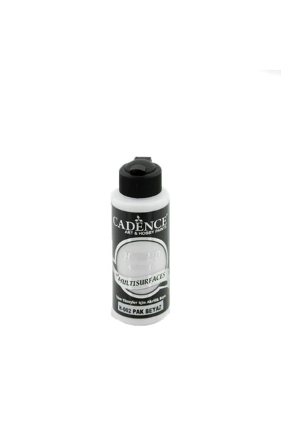 Pak Beyaz Renginde Akrilik Boya 120 ml H- 002 ürün görseli 1