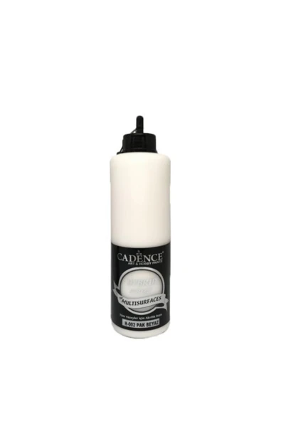 Cadence H-002 Pak Beyaz Renginde Akrilik Boya 500 Ml ürün görseli 1
