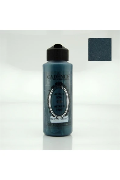 Koyu Turkuaz Rengi Cadence Metalik Boya 120ML (224) ürün görseli 1