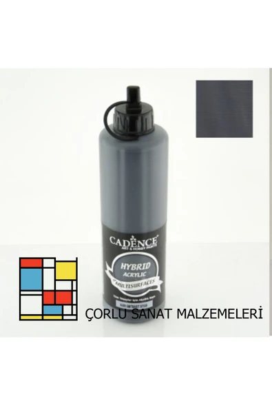 Hybrıd Akr. Multisurfaces-500ml H-091 Antrasit Siyah ürün görseli 1