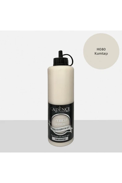 Hibrit Multisurface Akrilik Boya 500 Ml H080 Kumtaşı ürün görseli 1