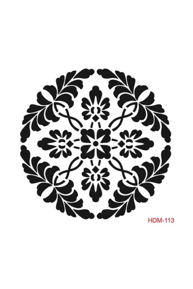 Desen Stencil (şablon) 25x25 Cm ürün görseli 1