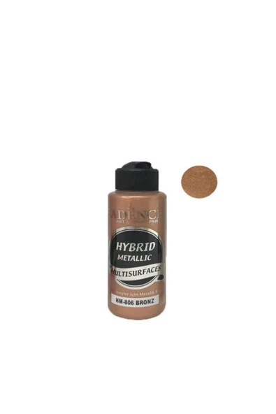 Cadence Hm-806 Metalik Bronz Renginde Akrilik Boya 120 ml ürün görseli 1