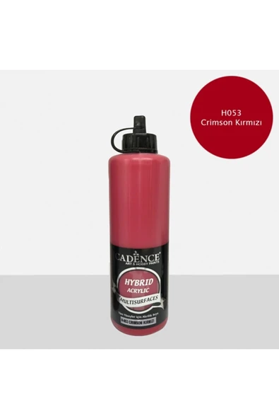 Hybrid Akrilik Multisurface H-053 Crimson Kırmızı 500ml ürün görseli 1