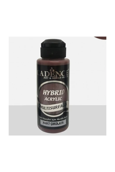 Hybrid Akrilik Multisurfaces Boya H-017 Çikolata 120 ml ürün görseli 1