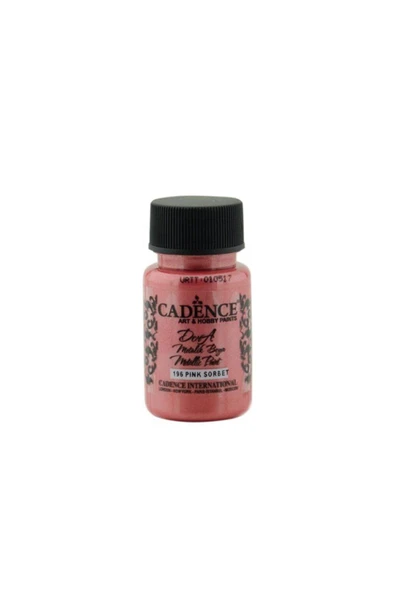 Cadence 196 Pink Sorbet Antrasit Dora Metalik Boya 50 Ml ürün görseli 1