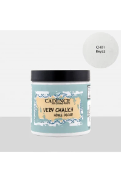 Ch-01 Very Chalky Home Decor Mobilya Boyası 500 Ml. 01 Beyaz ürün görseli 1