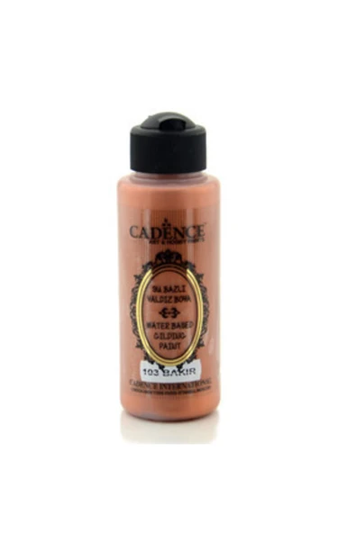 Yaldız Boya Su Bazlı 120 ml Bakır 103 ürün görseli 1