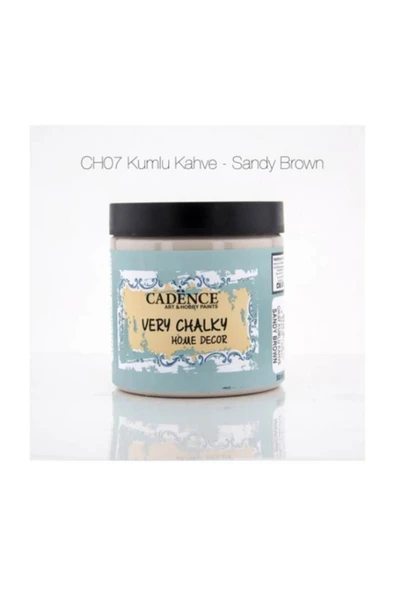 Very Chalky Home Decor Mobilya Boyası 500 ml. 07 Kumlu Kahve ürün görseli 1