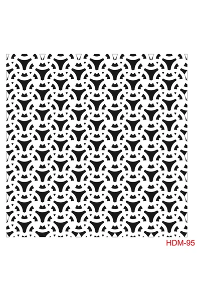Hdm95 Home Dekor Midi Stencil (25x25) ürün görseli 1