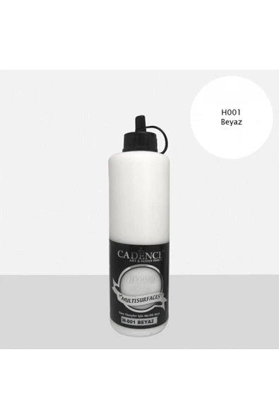 Hybrid Akrilik Multisurface H-001 Beyaz 500ml ürün görseli 1