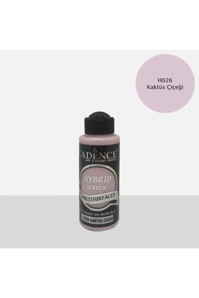 Hibrit Multisurface Akrilik Boya 120 Ml H026 Kaktüs Çiçeği ürün görseli 1