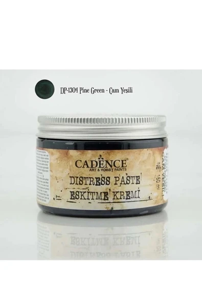 Distress Paste - Eskitme Kremi 150ml Dp 1304 Pine Green -çam Yeşili ürün görseli 1