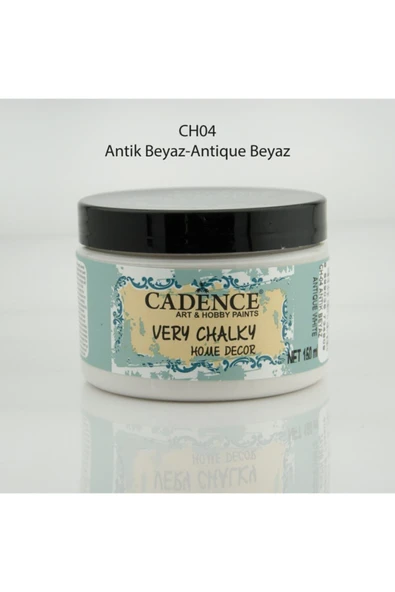 Very Chalky Home Decor Mobilya Boyası 150 ml. 04 Antik Beyaz ürün görseli 1